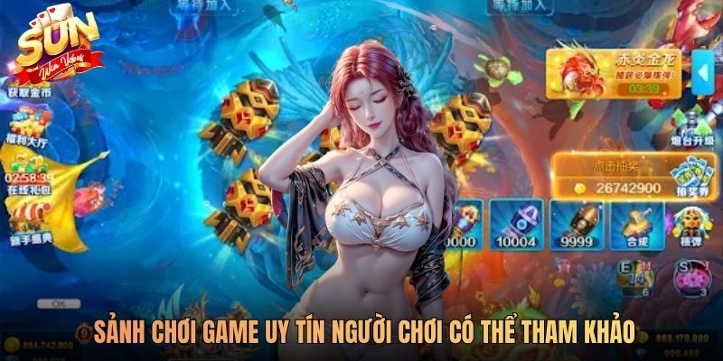 Sảnh chơi game uy tín người chơi có thể tham khảo